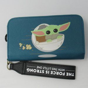 Grogu Wristlet Phone Wallet, (AKA Baby Yoda, The Child), Star Wars Gift